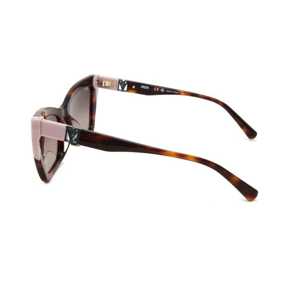 MCM Sunglasses Women's Cat Eye MCM722SLB 232 Tortoise Pink 54mm NEW! - Picture 3 of 4